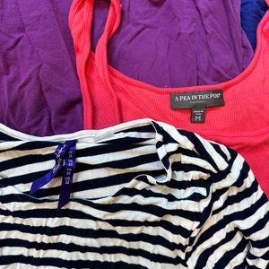 High end maternity bundle - dresses, tanks, tops